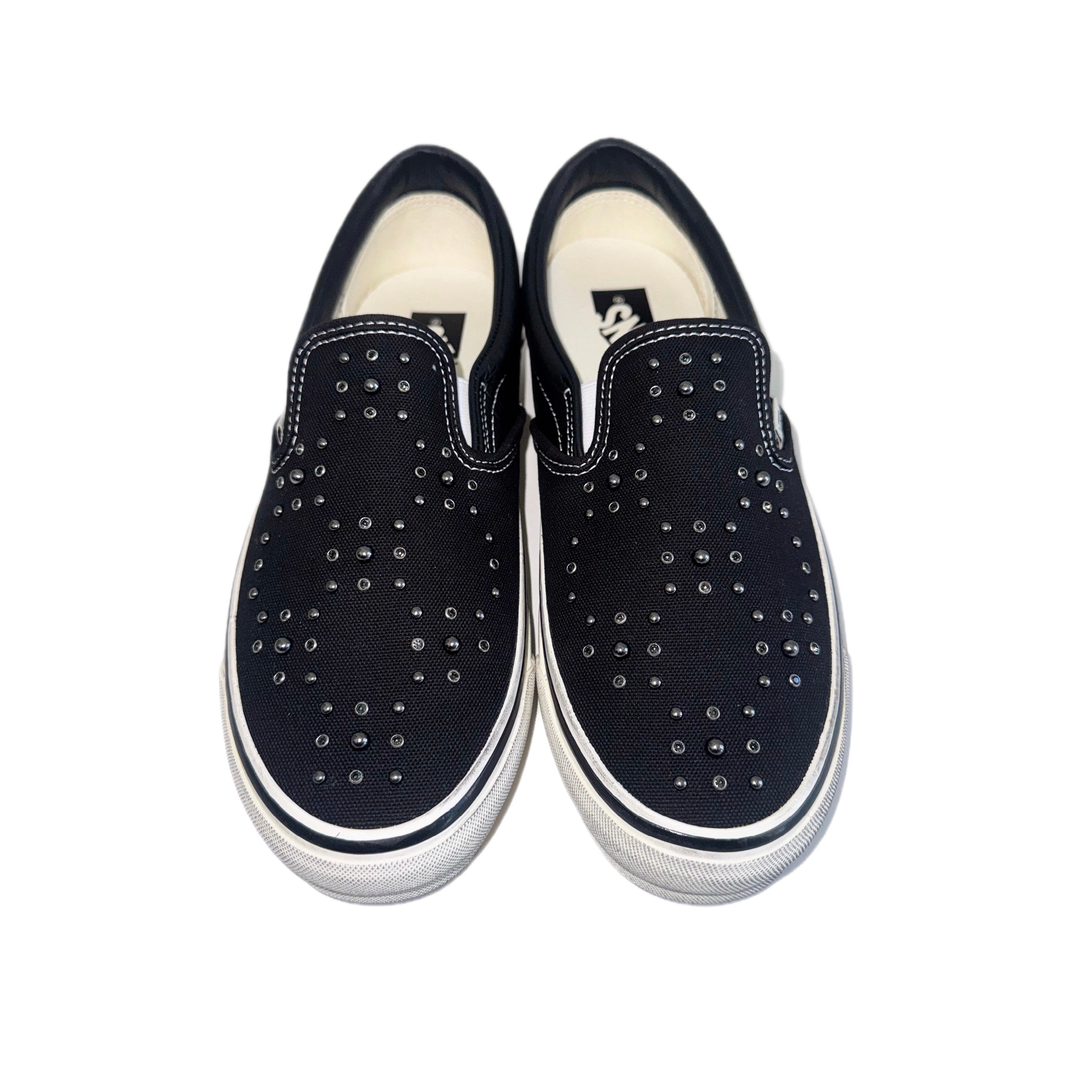 VANS® LX CLASSIC SLIP-ON 98 PEARLIZED BLACK – powered by FRONTIER®