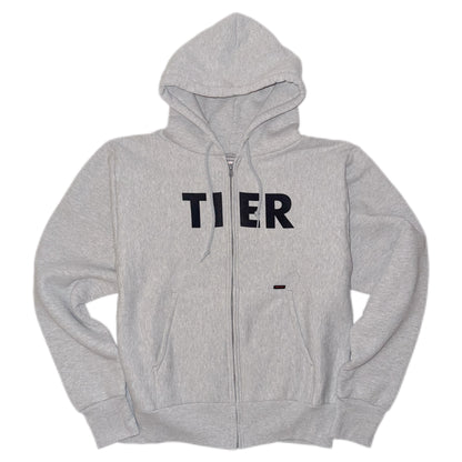 TIER ZIP-UP HOODED SWEATSHIRT